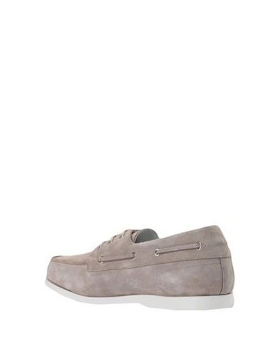 Shop Oa Non-fashion Loafers In Light Grey