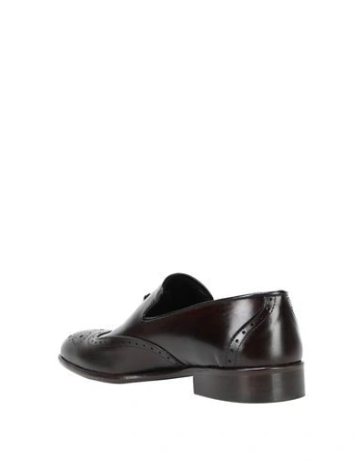 Shop Alessandro Gilles Loafers In Black