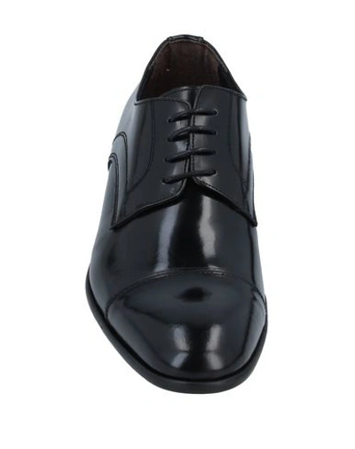 Shop Alessandro Gilles Laced Shoes In Black