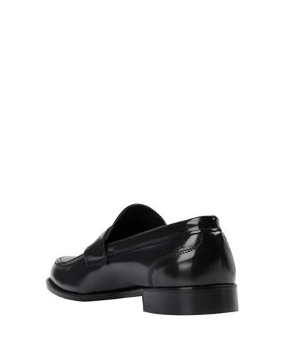 Shop Alessandro Gilles Loafers In Black