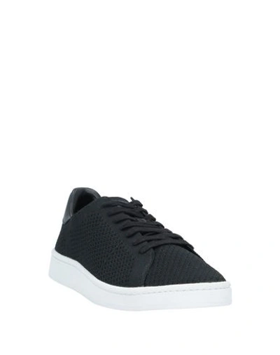 Shop Thoms Nicoll Man Sneakers Black Size 6 Textile Fibers