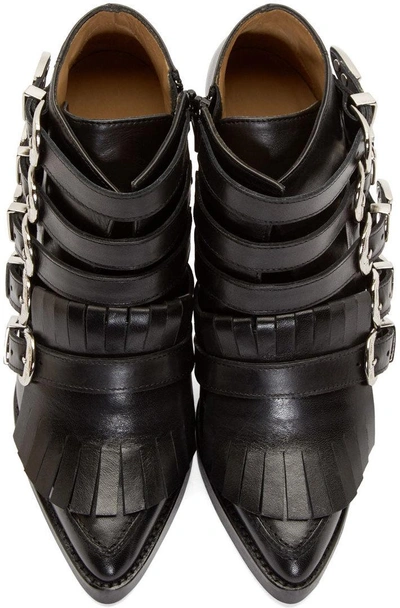 Shop Toga Black High-heel Polido Boots