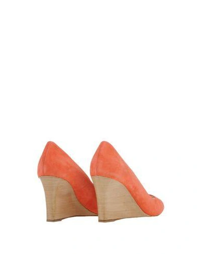 Shop Tod's Pumps In Salmon Pink