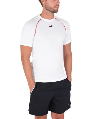 Shop Tommy Sport T-shirts In White