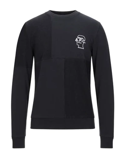 Shop A.p.c. X Brain Dead Sweatshirt In Dark Blue