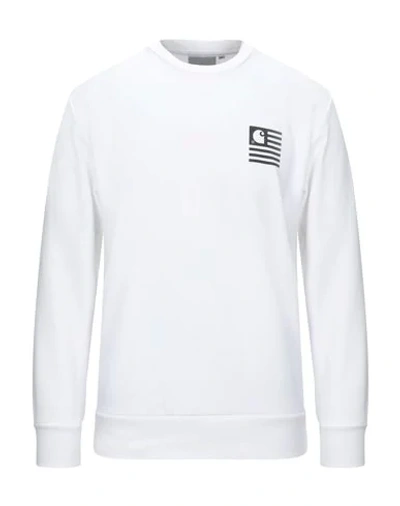 Shop Carhartt Sweatshirts In White