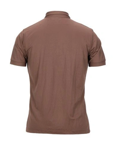 Shop Beaucoup , Polo Shirts In Brown