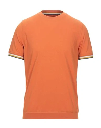 Shop Heritage T-shirts In Orange