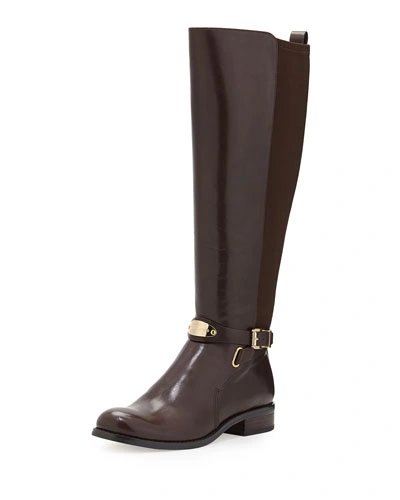 Michael Michael Kors Arley Stretch Leather Knee Boot