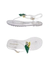 Dsquared2 Flip Flops & Clog Sandals In Transparent