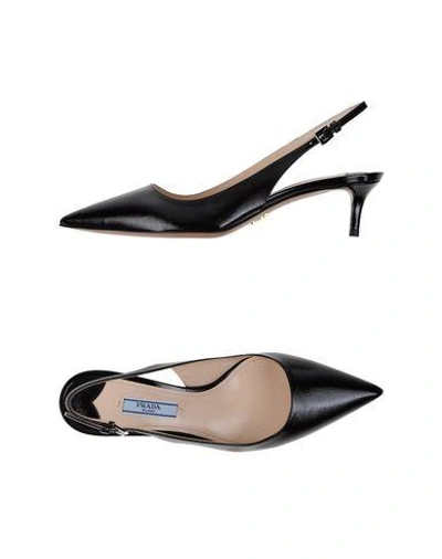 Shop Prada Pump In Black