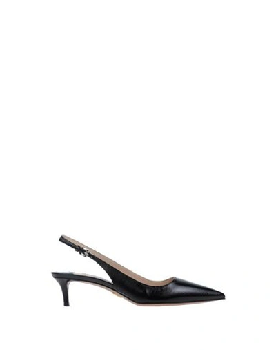 Shop Prada Pump In Black