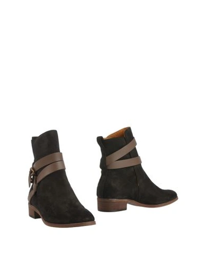 See By Chloé Ankle Boots In Black