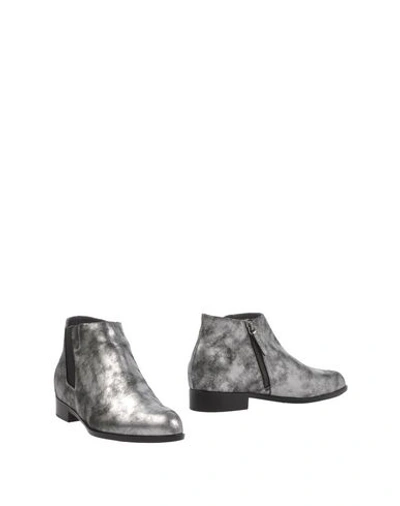 Shop Giuseppe Zanotti Ankle Boot In Silver