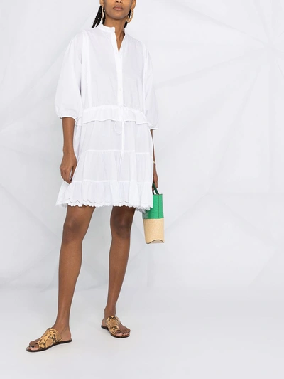 Shop See By Chloé Cotton Short Dress In White