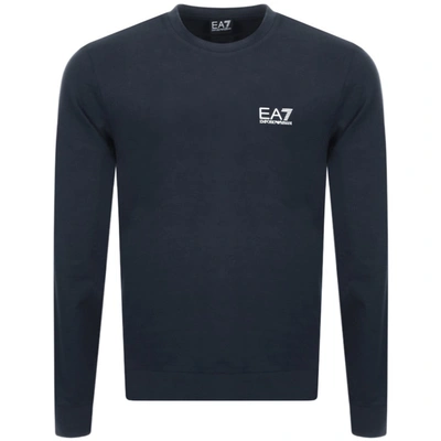 Shop Ea7 Emporio Armani Core Id Sweatshirt Navy