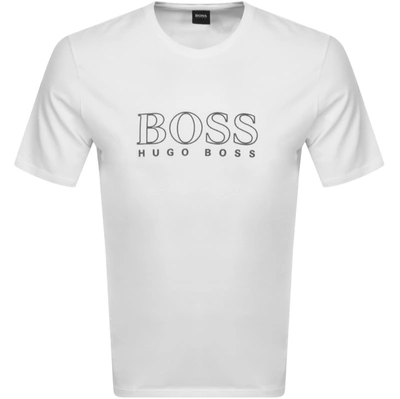 Shop Boss Business Boss Cosy Short Sleeved T Shirt White