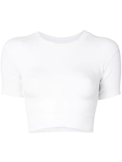 Shop Alala Barre Seamless T-shirt In White