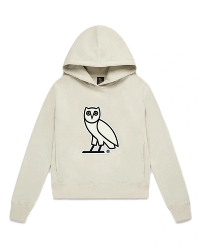 Pre-owned Ovo  Chenille Womens Hoodie Sand