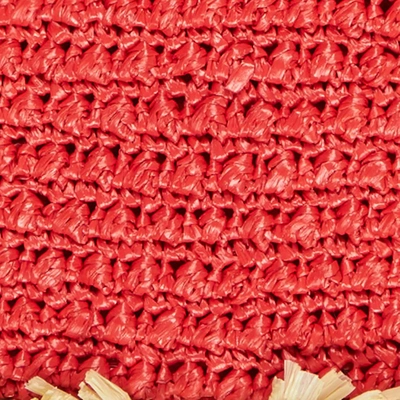 Shop Ladoublej Mini Purse Necklace In Rosso