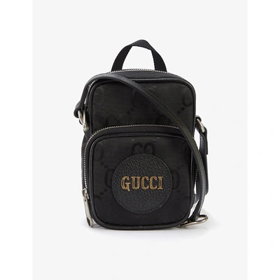Shop Gucci Off The Grid Mini Shell Cross-body Bag In Black