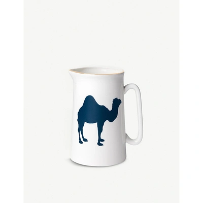 Shop Alice Peto Multi Camel-print Fine Bone China Jug 560ml