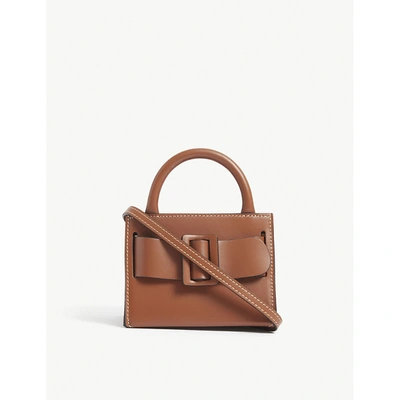 Shop Boyy Surreal Small Leather Cross-body Bag In Nocciola