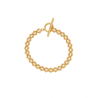 Shop All Blues Dna 18kt Gold-plated Chain Bracelet