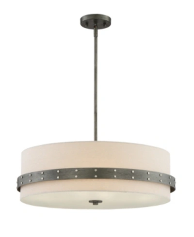 Shop Designer's Fountain Garrett 4 Light Pendant In Gray