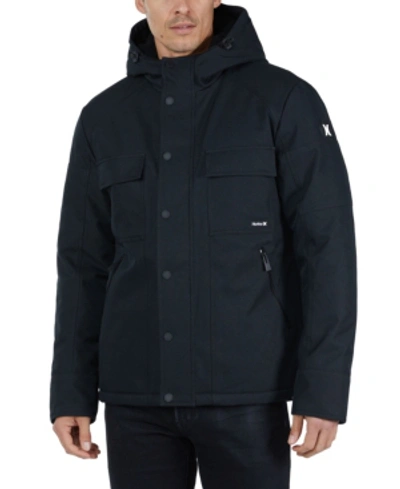 Shop Hurley Men's Sebatien Jacket In Black