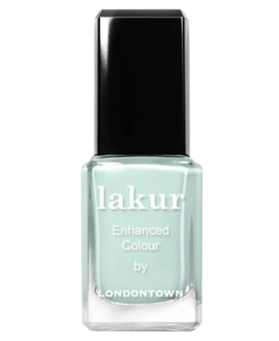 Shop Londontown Lakur Enhanced Color Nail Polish, 0.4 oz In Mint No Chip
