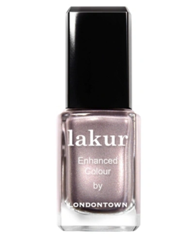 Shop Londontown Lakur Enhanced Color Nail Polish, 0.4 oz In Sugarplum