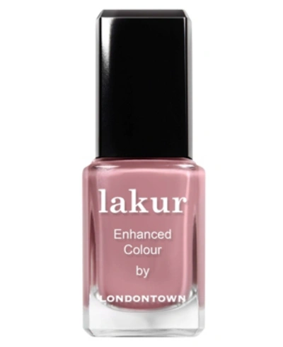 Shop Londontown Lakur Enhanced Color Nail Polish, 0.4 oz In Crowning Crumpet