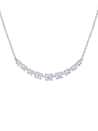 Shop Kwiat Women's Starry Night 18k White Gold & Diamond Demi Necklace