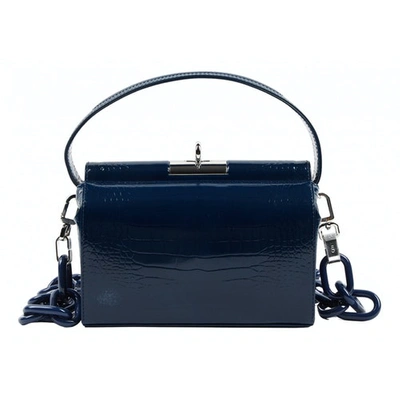 Pre-owned Gu_de Leather Handbag In Blue