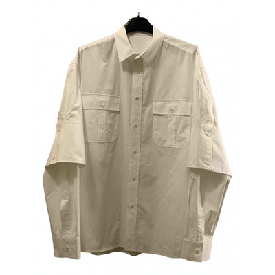 Pre-owned Jw Anderson Shirt In White