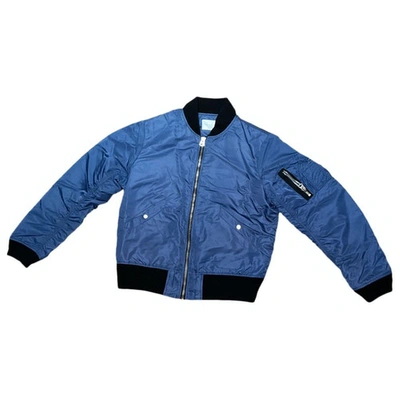 Pre-owned Sandro Blue Jacket