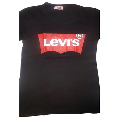 Pre-owned Levi's Black Cotton Top