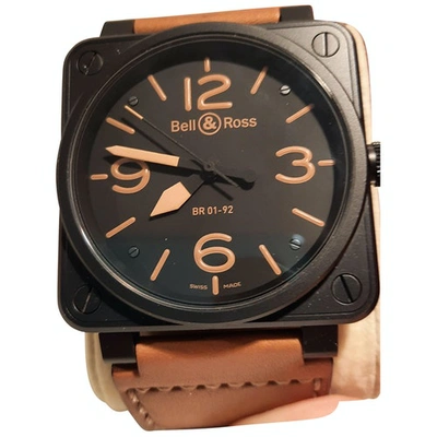 Pre-owned Bell & Ross Br01-92 Watch In Black