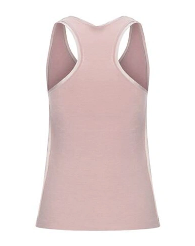 Shop Tom Ford Woman Tank Top Pastel Pink Size S Cashmere, Silk