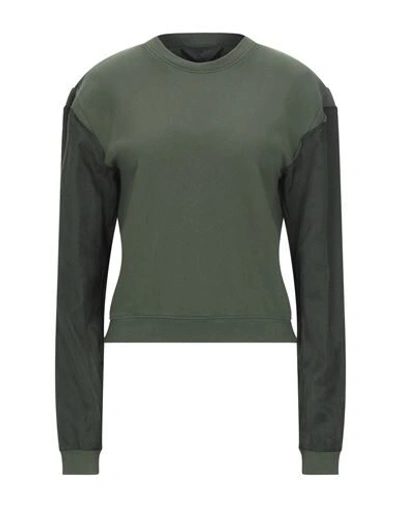 Shop Haider Ackermann Sweatshirts In Dark Green