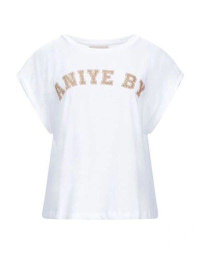 Shop Aniye By Woman T-shirt White Size S Cotton