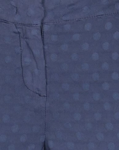 Shop Manila Grace Denim Woman Pants Midnight Blue Size 12 Viscose, Polyamide