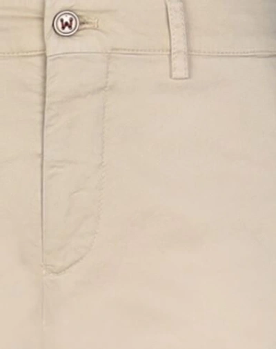 Shop Berwich Woman Pants Beige Size 2 Cotton, Elastane