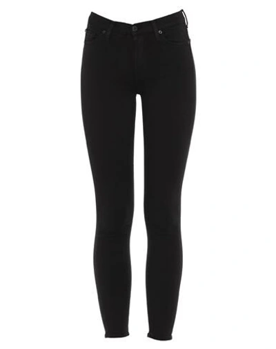 7 For All Mankind Pants In Black