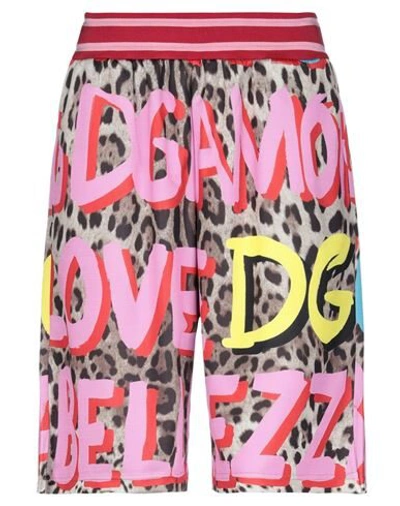 Shop Dolce & Gabbana Shorts & Bermuda Shorts In Sand