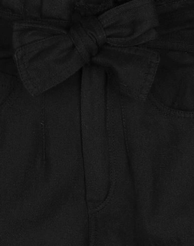 Shop Claudie Woman Pants Black Size 8 Cotton, Linen