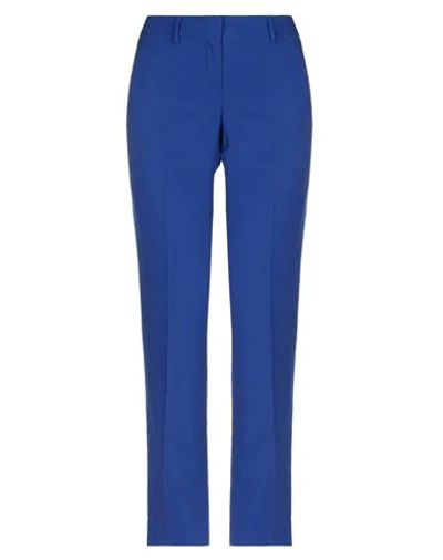 Shop Hanita Casual Pants In Bright Blue