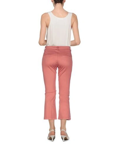 Shop Another Label Cropped Pants In Pastel Pink