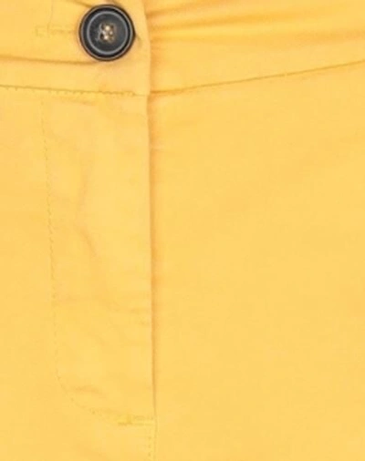 Shop Another Label 3/4-length Shorts In Yellow